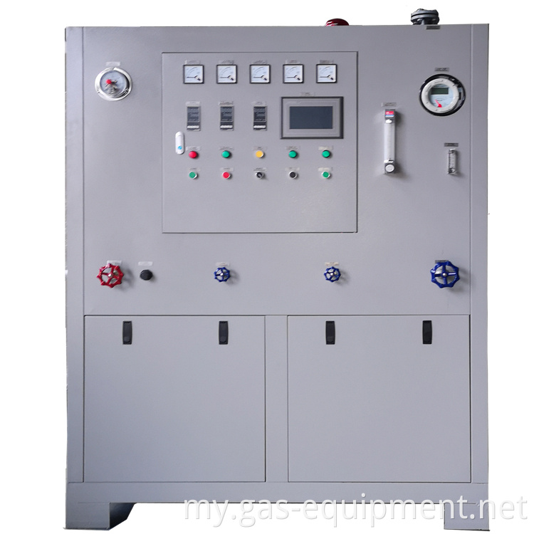 အလိုအလျောက်အမိုးနီးယား Crackers H2 Generator Ammonia Cracker Indoultrial Indoultrial H2 မီးစက်